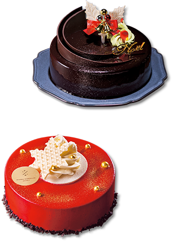 クリスマスケーキの写真