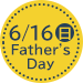 6/16()Father's Day