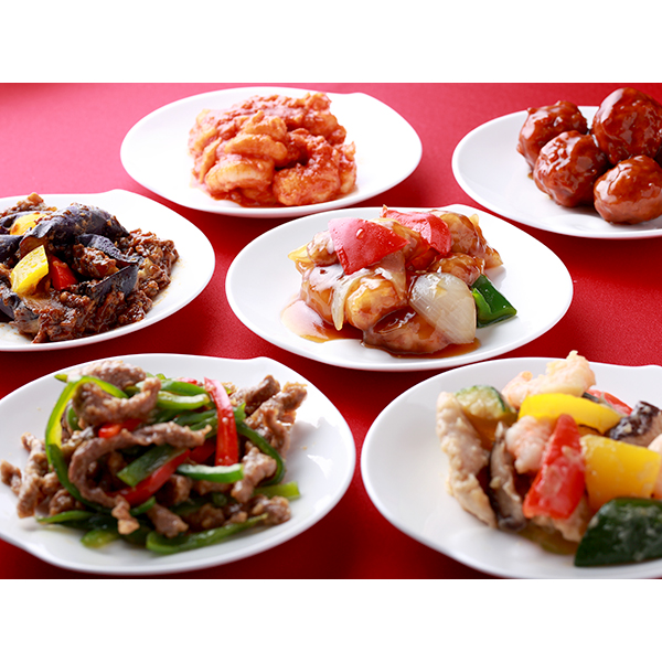 ◇〈桃谷樓〉ぜいたくアラカルトセット