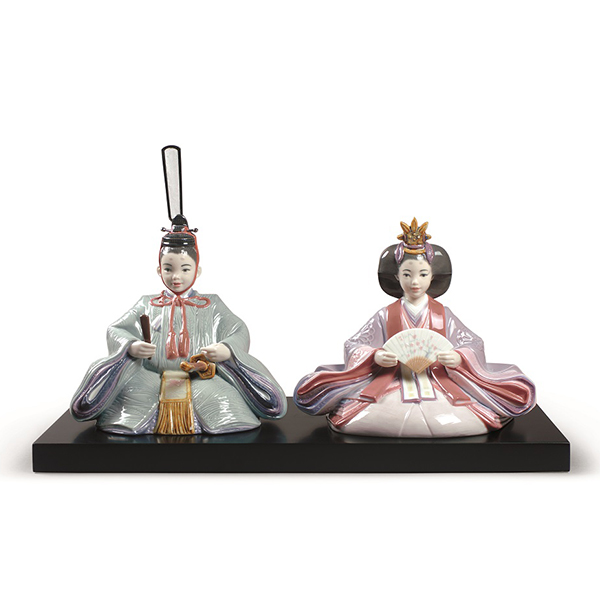 〈リヤドロ〉春雛【ひな人形】【送料無料】