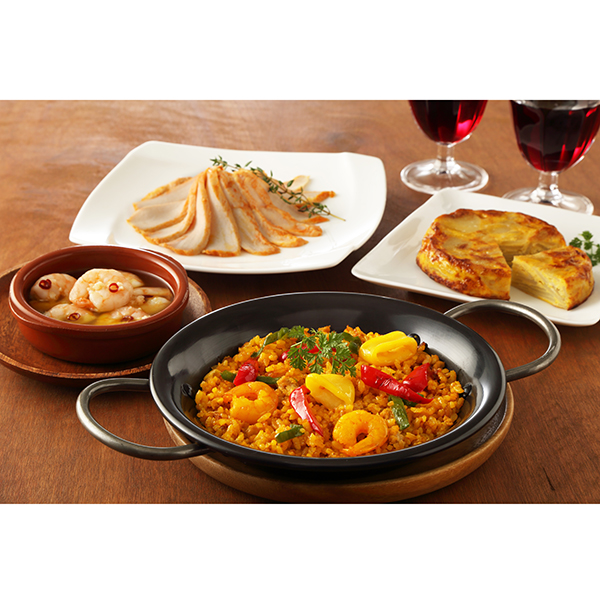 ◇東京品川〈スペインバル モン・テルセーロ〉スペイン料理セット*