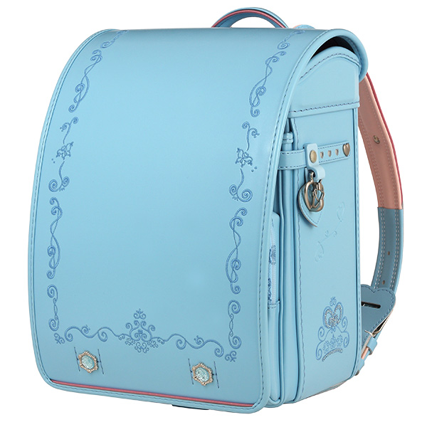 〈2026 近鉄のランドセル〉姫娘 超プレミアムエレガント スパンコール フレスコブルー 【会員限定 送料無料】