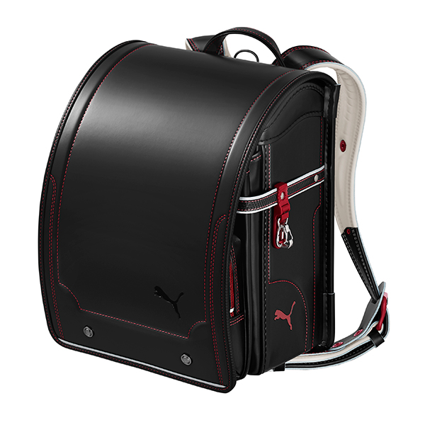 〈2026 近鉄のランドセル〉プーマ プレミアムエディション ブラック×カーマインレッド 【会員限定 送料無料】