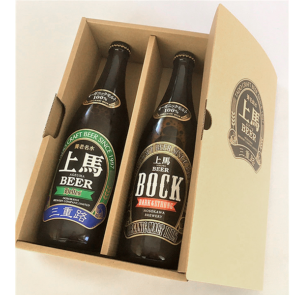 ◇〈上馬〉クラフトビール500ml×2本セット(ヘレス、ボック)