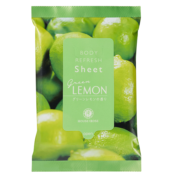 近鉄百貨店ネットショップ ハウスオブローゼ ボディリフレッシュシート Gl グリーンレモンの香り 販売中近鉄百貨店ネットショップ