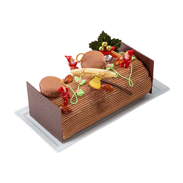 〈パティスリー ラボ ツジ(P.L.T.)〉ビュッシュ・ド・ノエル【近鉄百貨店限定クリスマスケーキ2021】