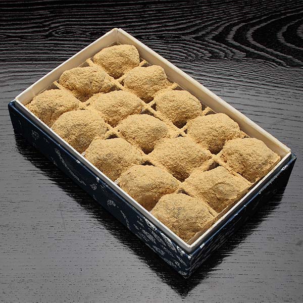 ○奈良店取扱い商品〈本家菊屋〉御城之口餅 (おしろのくちもち)15個入