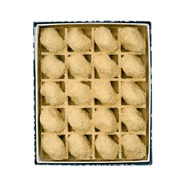 ○奈良店取扱い商品〈本家菊屋〉御城之口餅 (おしろのくちもち)20個入