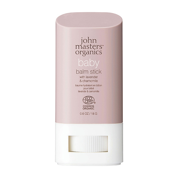 〈ジョンマスターオーガニック〉L&Cベビーバームスティック(ラベンダー&カモミール)
