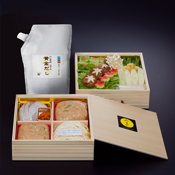 ○奈良店取扱い商品〈卯之庵〉鶏つみれ鍋セット3〜4人前