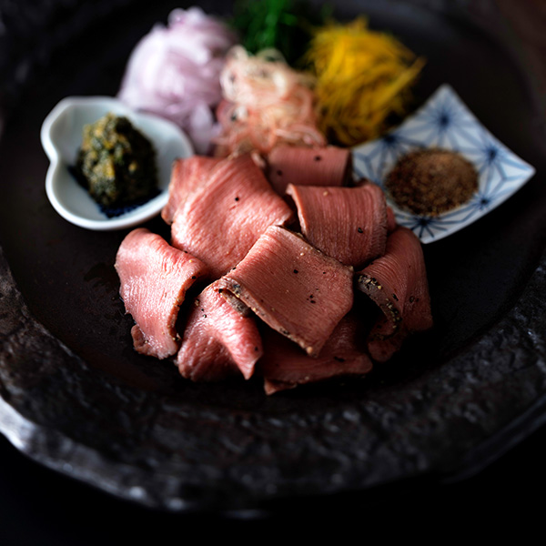 ◇下鴨茶寮〈のまえ〉ロースト牛タン