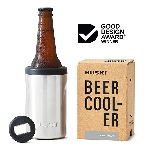 qHUSKIrBEER COOLER 2.0 SILVER