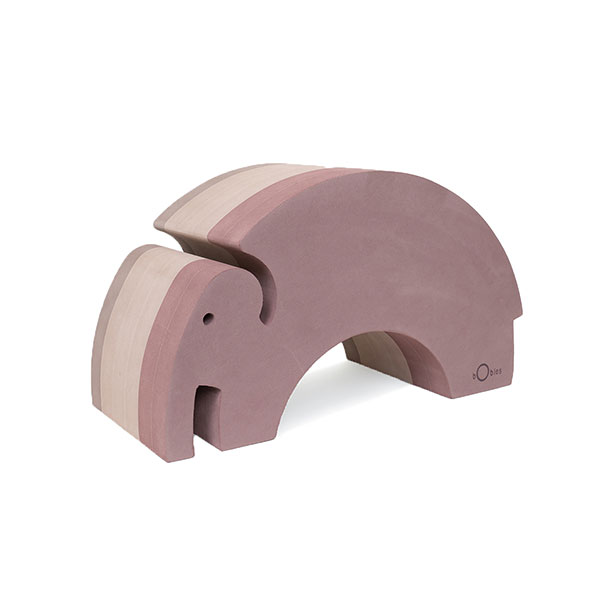 〈ボーネルンド〉ボブルス ゾウ(ローズ)