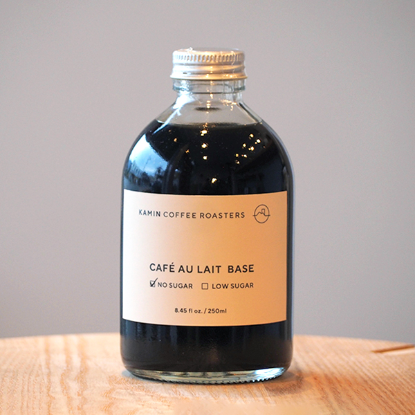 和歌山店取扱い商品〈KAMIN COFFEE ROASTERS〉カフェオレベース無糖