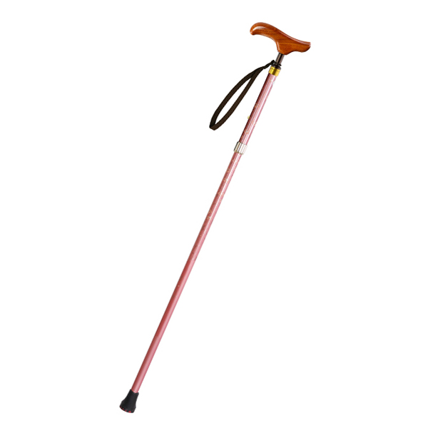 〈シナノ〉高さ調節付一本杖 花ろまん