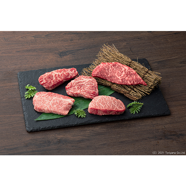 ◇赤城和牛 赤身モモステーキ食べ比べセット*