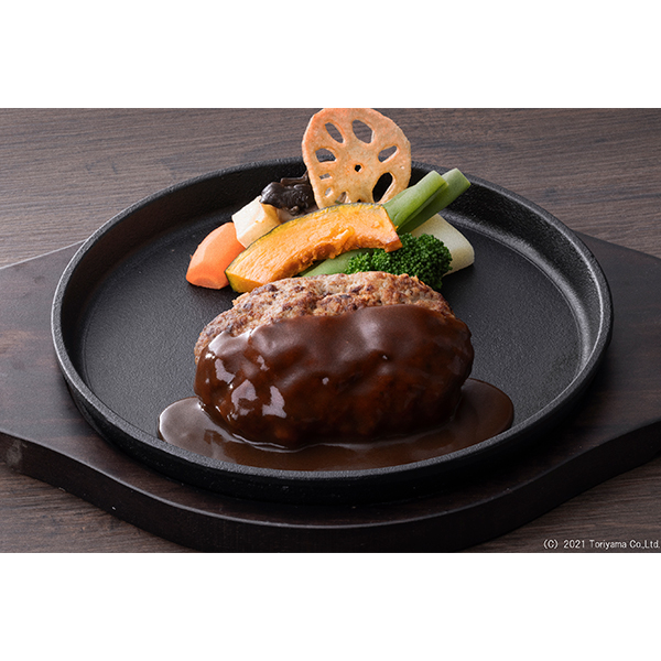 ◇赤城牛 焼き上げハンバーグ*