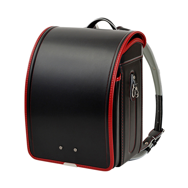 〈2026 近鉄のランドセル〉レッジェロ クロ×アカ 【会員限定 送料無料】