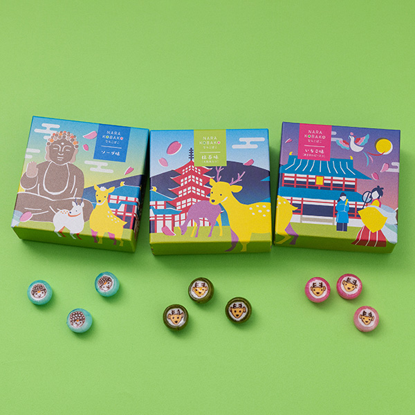 奈良店取扱い商品〈ANYQOTT/エニコット〉なら小箱 3個セット<クリアボックス入>