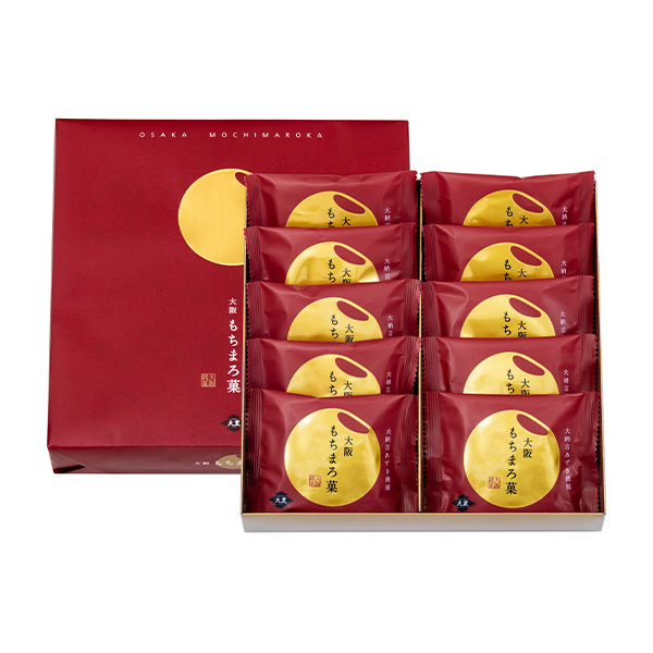 〈あみだ池大黒〉大納言あずき大阪もちまろ菓10個入