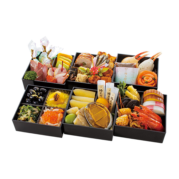 ●【12月31日お届け】【103】近鉄特急「ひのとり」和洋おせち 2人用、六重折(和・洋)