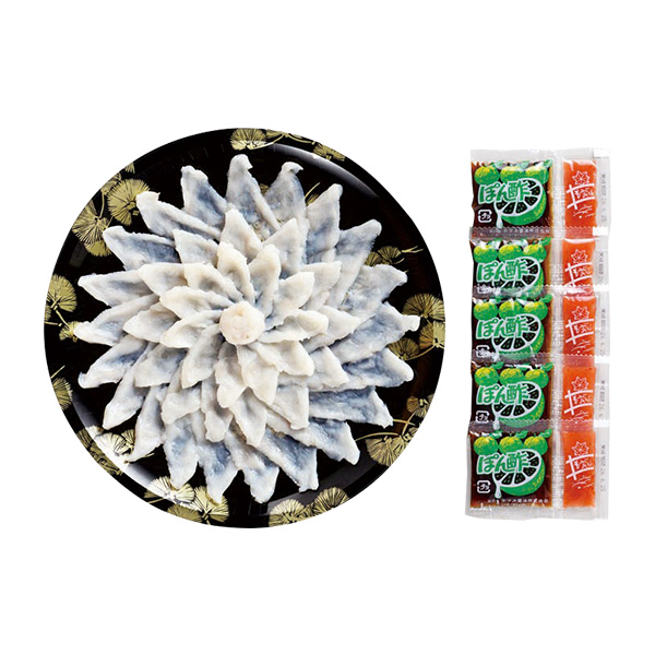 61.◇国産真ふぐ刺身満足セット(4〜5人前)