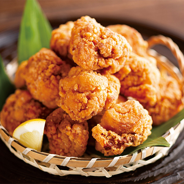 132.◇ぶんごや監修 レンジで簡単 から揚げ 大容量1.2kg