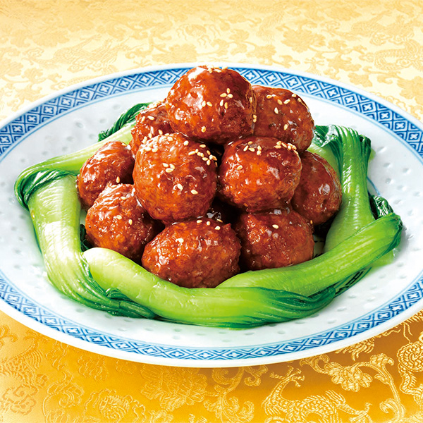 172.◇米久 黒酢たれ肉だんごセット