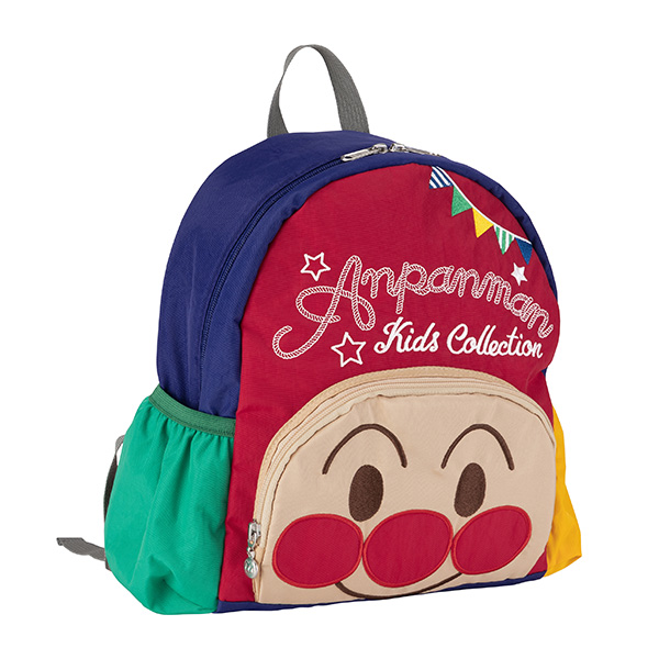 〈アンパンマンキッズコレクション〉カラフルリュック　11L　レッド