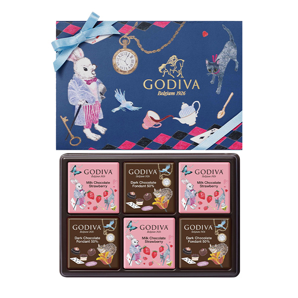 008�qGODIVA / �S�f�B�o�r�A���X�̃e�B�[�p�[�e�B �J�� �A�\�[�g�����g 6����