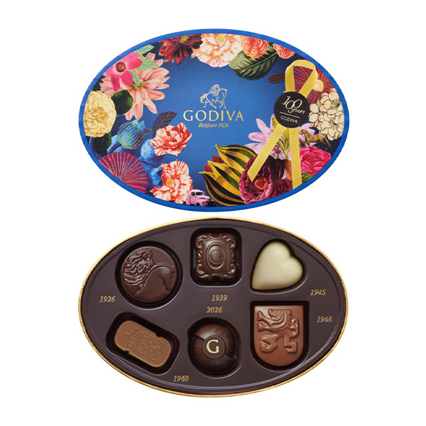 010〈GODIVA / ゴディバ〉100年の遊び心 アソートメント 6粒入｜近鉄
