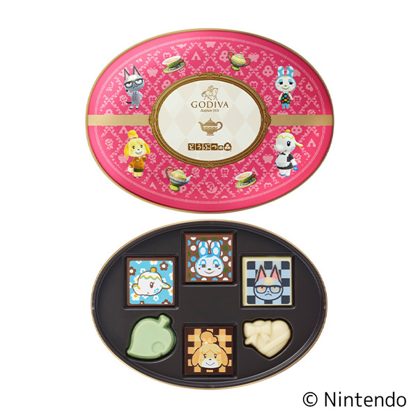 024�qGODIVA / �S�f�B�o�r�S�f�B�o meets �ǂ��Ԃ̐X �A�\�[�g�����g/Pink 6���� �e�B�[�}�b�g�Z�b�g