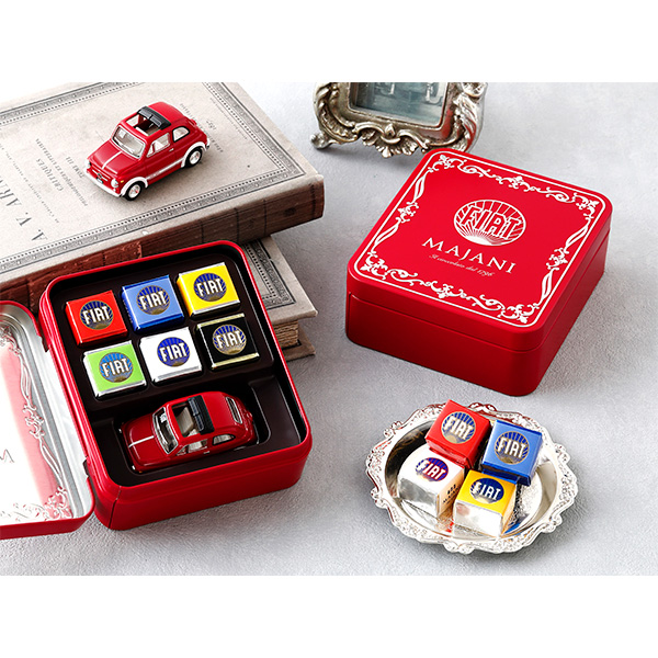 204〈Majani / マイアーニ〉チョコレートFiatミニカーセット ネラ