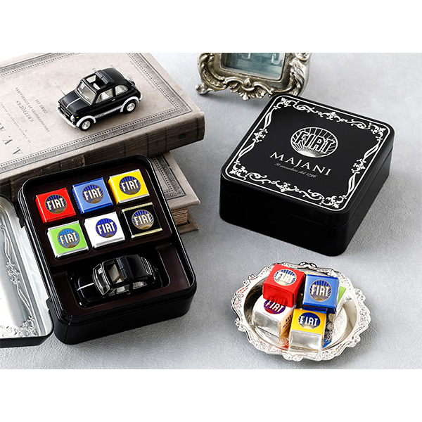 204〈Majani / マイアーニ〉チョコレートFiatミニカーセット ネラ