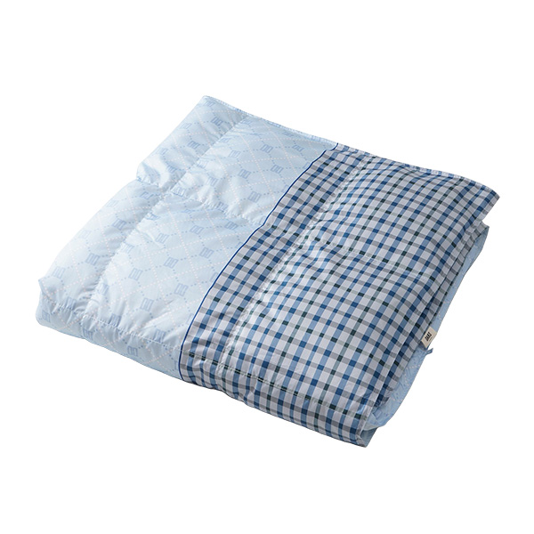 DAKS/ダックス〉DD Argyle 羽毛肌掛ふとん ブルー(ブルー)｜近鉄百貨店