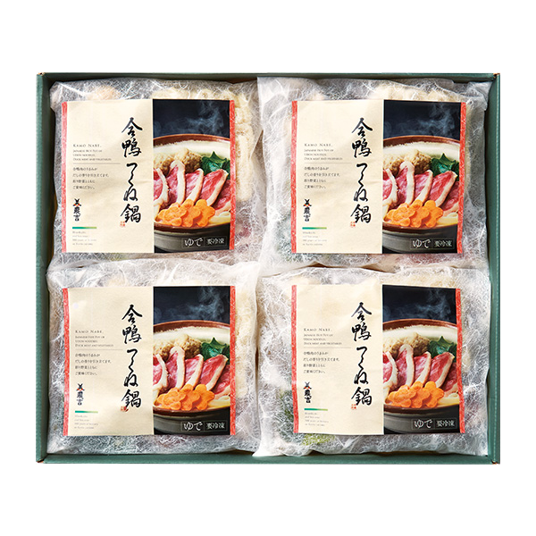 ◇京料理 美濃吉 壬生菜と九条ねぎの合鴨つくね鍋