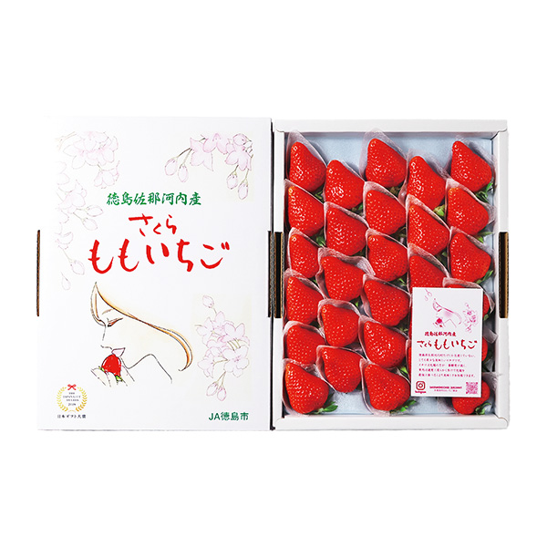 ◇徳島県佐耶河内産 さくらももいちご