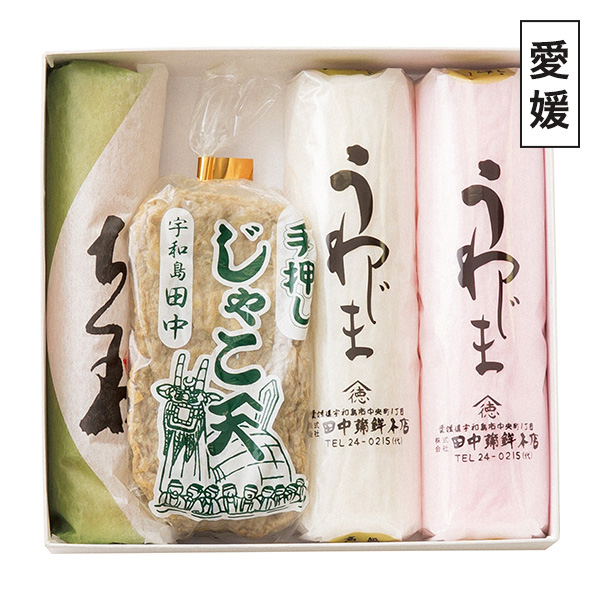 ◇愛媛 明治21年創業 田中蒲鉾本店 練り物詰合せ
