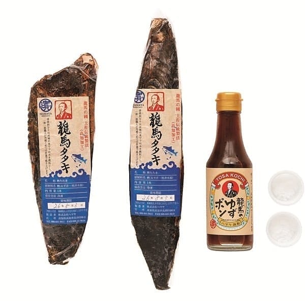 ◇ワラ焼き鰹タタキ「龍馬タタキ」