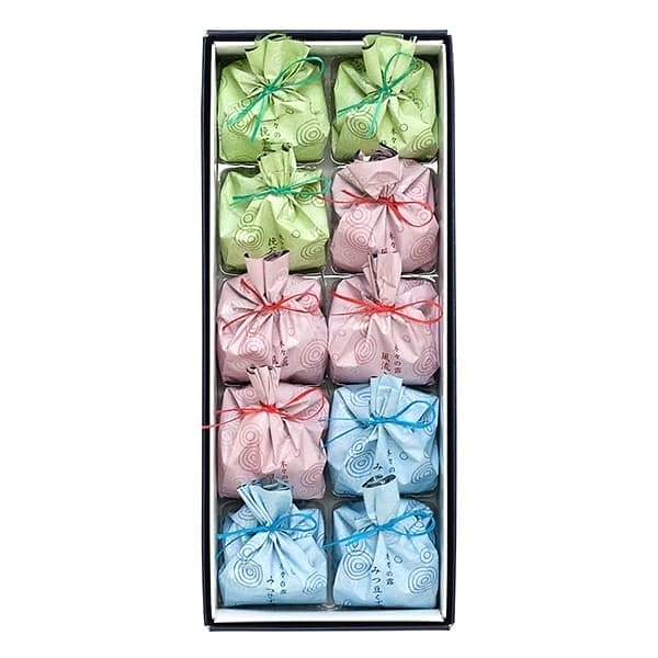 鶴屋吉信 木々の露10個入