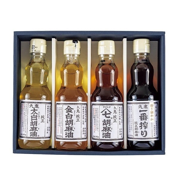 九鬼 純正胡麻油詰合せ
