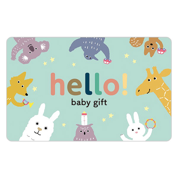 hello baby gift くま(カードタイプ)