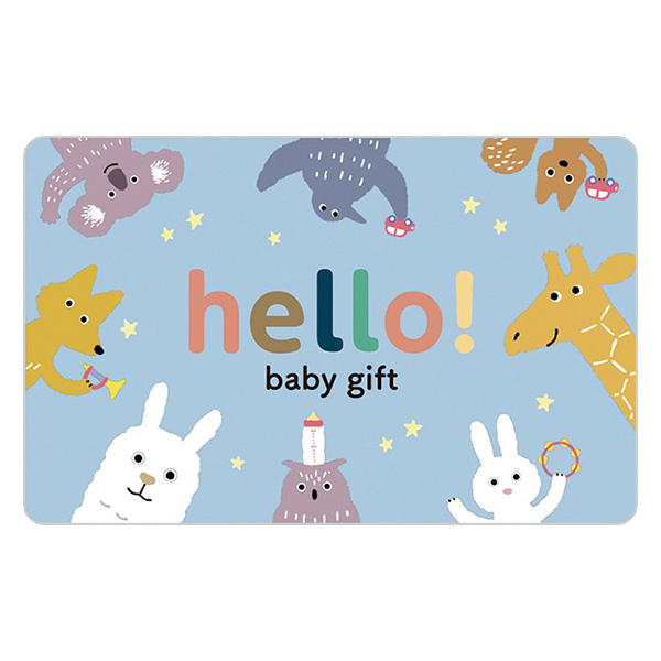 hello baby gift きりん(カードタイプ)