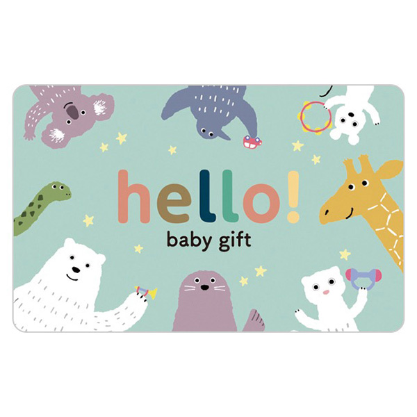 hello! baby gift ����(�J�[�h�^�C�v)