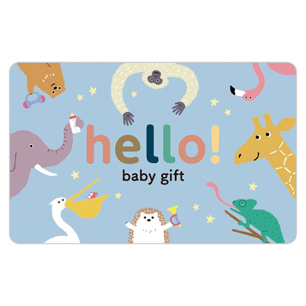 hello! baby gift �����(�J�[�h�^�C�v)
