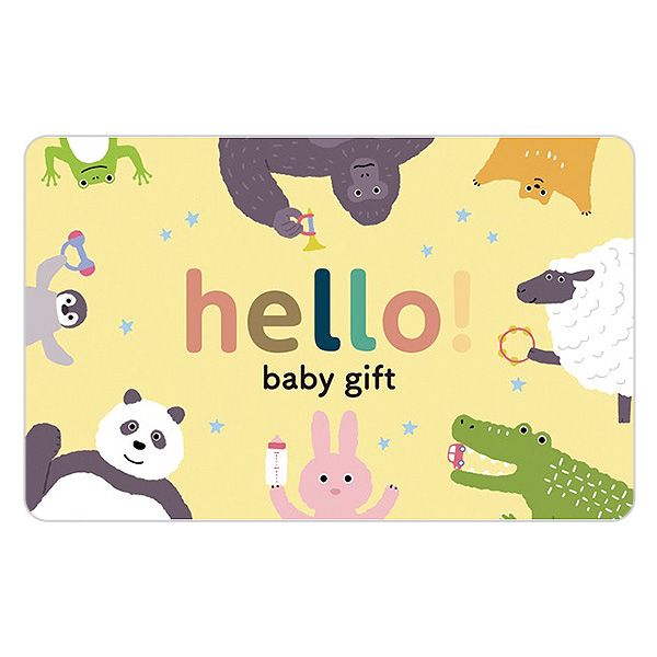 hello! baby gift �ς� �J�[�h�^�C�v