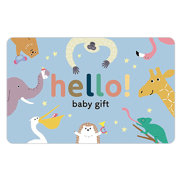 hello! baby gift ����� �J�[�h�^�C�v