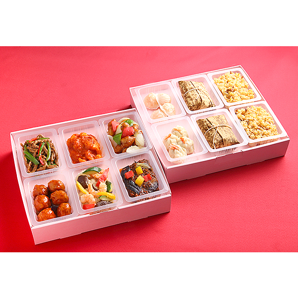 ◇〈桃谷樓〉ぜいたくアラカルト・チャーハン・点心セット