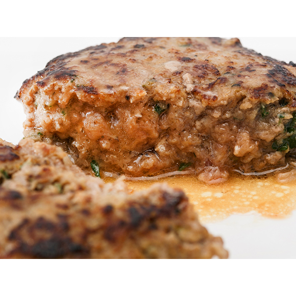 ◇落合務監修 〈ラ・ベットラ・ダ・オチアイ〉落合務監修 香味野菜と牛肉100%のハンバーグ8個*