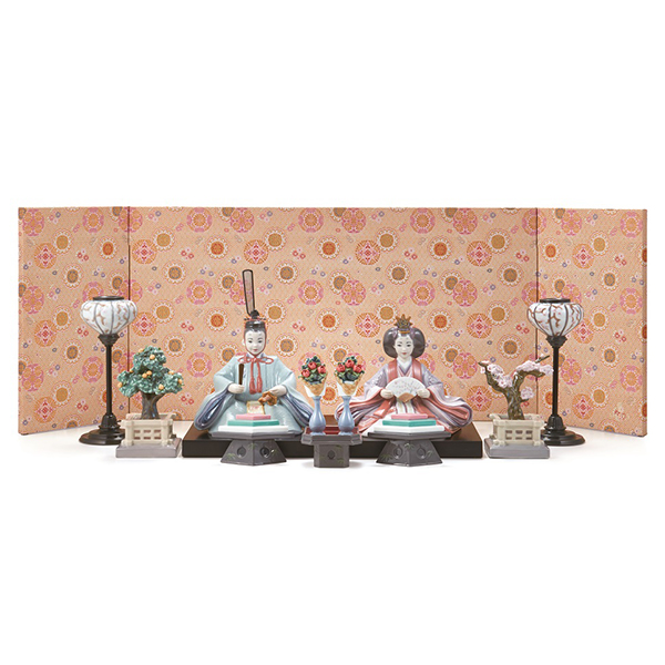 〈リヤドロ〉春雛【ひな人形】【送料無料】